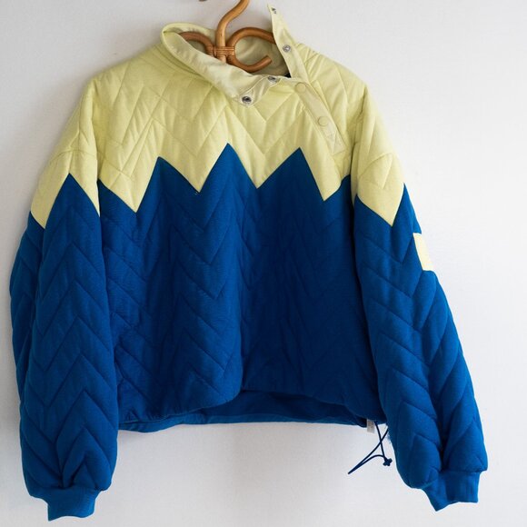 Free People Quilted Pullover Cropped Jacket - Picture 3 of 4